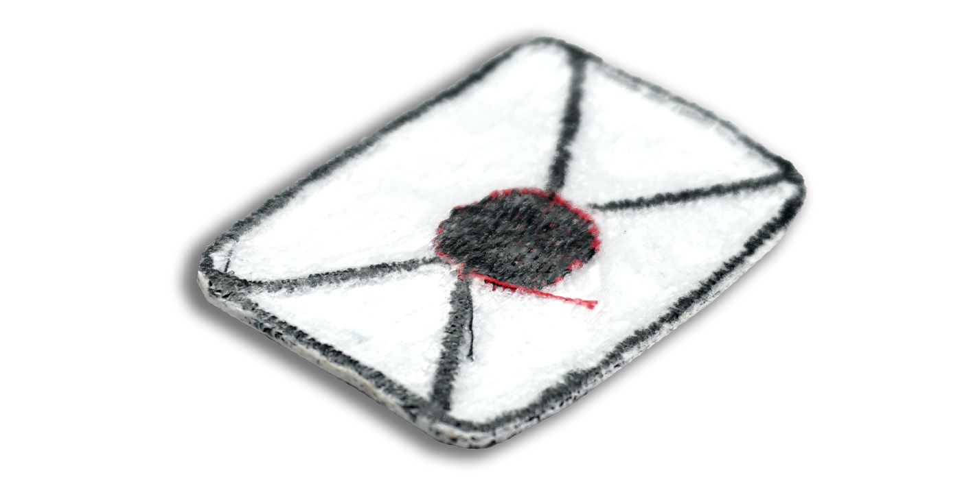 naszywka naprasowanka magiczne przedmioty list